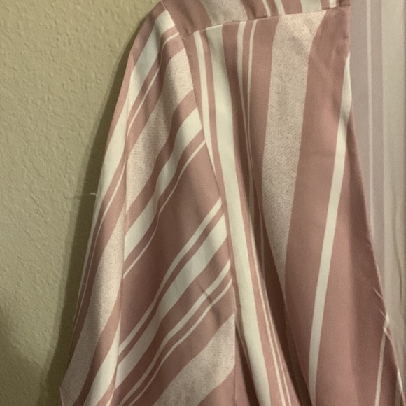 Show Me Your Mumu Gia mauve stripe romper XL - Picture 4 of 5
